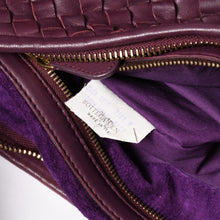 Load image into Gallery viewer, 極美品 BOTTEGA VENETA ボッテガヴェネタ イントレチャート ワンショルダーバッグ ワインレッド パープル 中古 4a005417