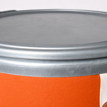 Load image into Gallery viewer, HERMES エルメス サドルボックス SADDLE BOX H800104E インテリア 小物入れ オレンジ シルバー 美品 中古 4a004803