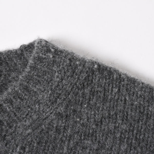 PRADA プラダ Detachable Shrug Camisole Sweater ウールアンサンブルニット 20114 S231 12CW セットアップ ボレロ キャミソール バージンウール カシミヤ グレー 44サイズ 美品 中古 4a004700