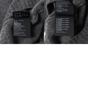 PRADA プラダ Detachable Shrug Camisole Sweater ウールアンサンブルニット 20114 S231 12CW セットアップ ボレロ キャミソール バージンウール カシミヤ グレー 44サイズ 美品 中古 4a004700
