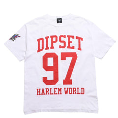 The Diplomats ザ ディプロマッツ DIPSET ディプセット 半袖Tシャツ サイズM ホワイト レッド 美品 中古 4a004793