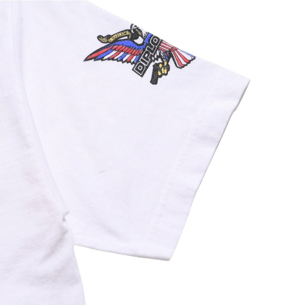 The Diplomats ザ ディプロマッツ DIPSET ディプセット 半袖Tシャツ サイズM ホワイト レッド 美品 中古 4a004793