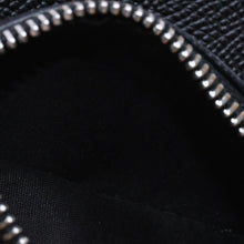 Load image into Gallery viewer, MaisonMargiela メゾンマルジェラ フリップフラップウォレット 二つ折り財布 レザー ブラック ホワイト 美品 中古 4a004805