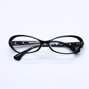 CHROME HEARTS JELLY DONUT Jelly Donut Date Glasses Eyewear 52□16-128 CH Cross Black Good Condition Used 4a004819