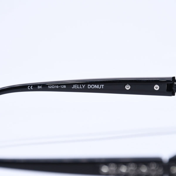 CHROME HEARTS JELLY DONUT Jelly Donut Date Glasses Eyewear 52□16-128 CH Cross Black Good Condition Used 4a004819