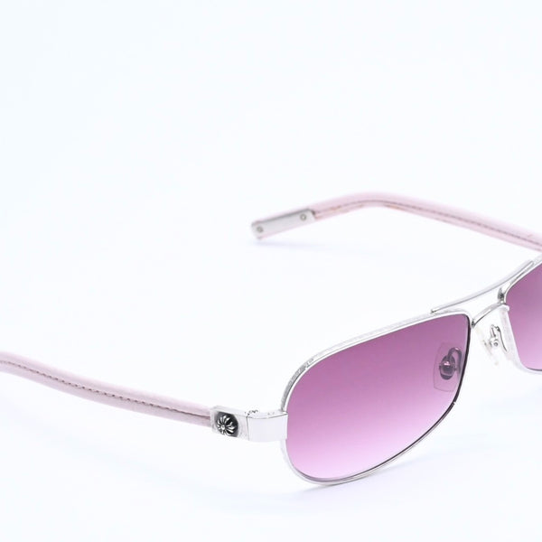 極美品 CHROME HEARTS クロムハーツ LITTLE RED RIOT リトルレッド ライオット サングラス アイウェア CHプラス シルバー925 中古 4a004818