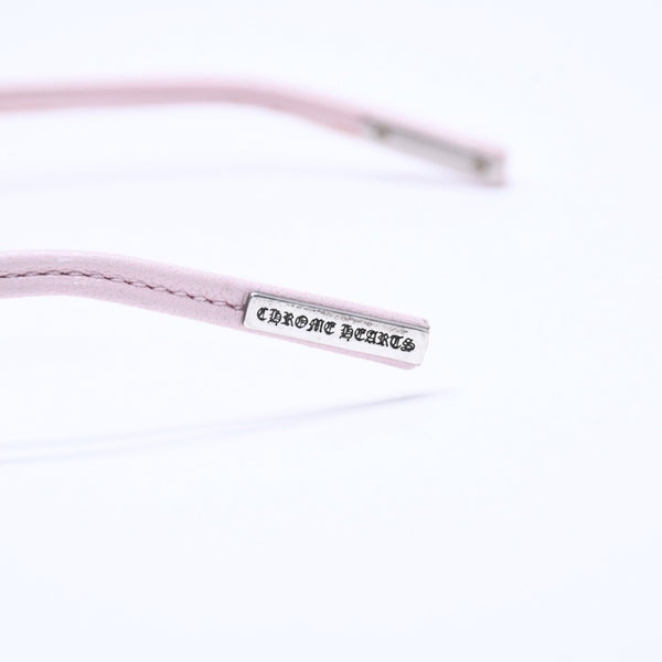 極美品 CHROME HEARTS クロムハーツ LITTLE RED RIOT リトルレッド ライオット サングラス アイウェア CHプラス シルバー925 中古 4a004818