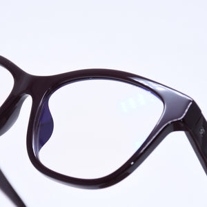 極美品 CHANEL シャネル 伊達メガネ アイウェア 3443-S-A c.1461/SB サイズ53□16 140 ココマーク ダークブラウン 中古 4a004820