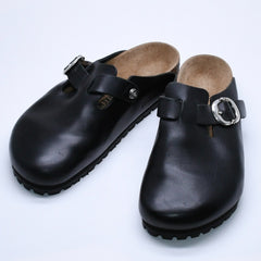 極美品 CHROME HEARTS クロムハーツ × BIRKENSTOCK ビルケンシュトック BOSTON ボストン サンダル サイズ39 ガンスリンガー 中古 4b004041