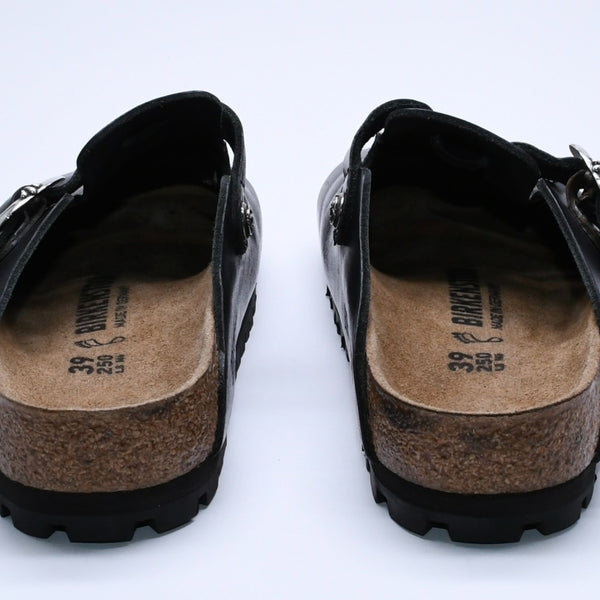 極美品 CHROME HEARTS クロムハーツ × BIRKENSTOCK ビルケンシュトック BOSTON ボストン サンダル サイズ39 ガンスリンガー 中古 4b004041