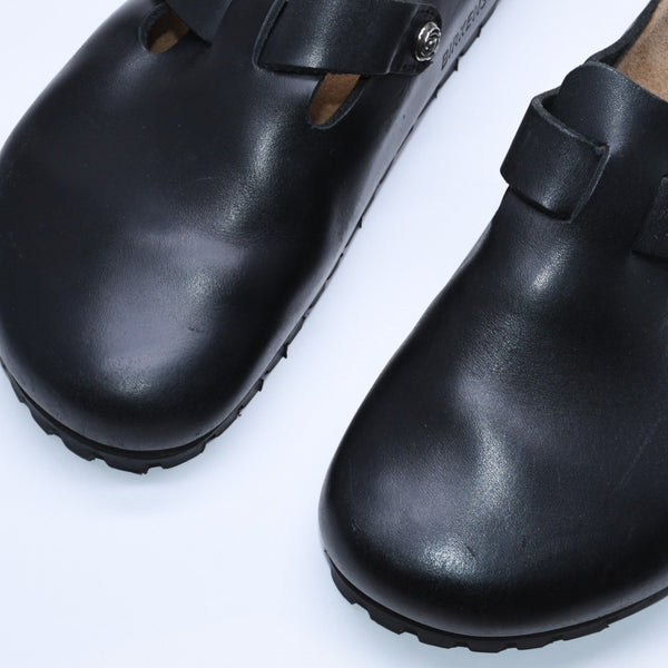 極美品 CHROME HEARTS クロムハーツ × BIRKENSTOCK ビルケンシュトック BOSTON ボストン サンダル サイズ39 ガンスリンガー 中古 4b004041