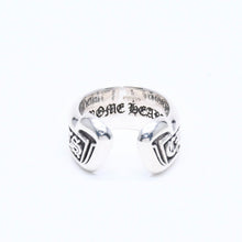 画像をギャラリービューアに読み込む, 極美品 CHROME HEARTS クロムハーツ SM SCROLL LABEL スクロールラベルリング スモール 重量約7.86g サイズ8号 シルバー925 中古 4a004826