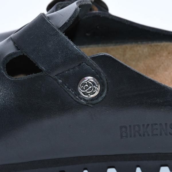極美品 CHROME HEARTS クロムハーツ × BIRKENSTOCK ビルケンシュトック BOSTON ボストン サンダル サイズ39 ガンスリンガー 中古 4b004041