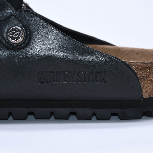 極美品 CHROME HEARTS クロムハーツ × BIRKENSTOCK ビルケンシュトック BOSTON ボストン サンダル サイズ39 ガンスリンガー 中古 4b004041