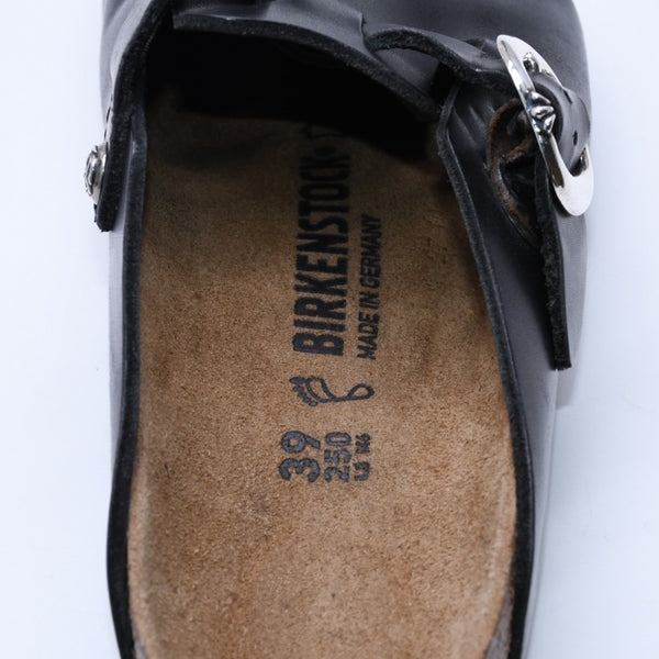 極美品 CHROME HEARTS クロムハーツ × BIRKENSTOCK ビルケンシュトック BOSTON ボストン サンダル サイズ39 ガンスリンガー 中古 4b004041