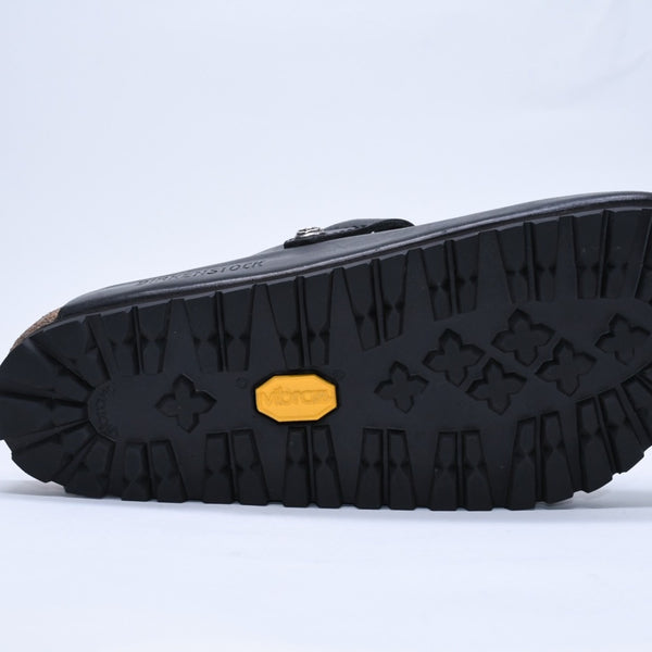極美品 CHROME HEARTS クロムハーツ × BIRKENSTOCK ビルケンシュトック BOSTON ボストン サンダル サイズ39 ガンスリンガー 中古 4b004041
