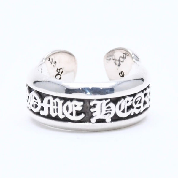 Very good condition CHROME HEARTS SM SCROLL LABEL Scroll label ring Small Weight approx. 7.86g Size 8 Silver 925 Used 4a004826