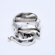 Load image into Gallery viewer, 極美品 CHROME HEARTS クロムハーツ CH BCKL 1.5inch CHカットアウト バックル 1.5インチ 重量約198.84g シルバー925 中古 4a004821