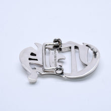 Load image into Gallery viewer, 極美品 CHROME HEARTS クロムハーツ CH BCKL 1.5inch CHカットアウト バックル 1.5インチ 重量約198.84g シルバー925 中古 4a004821