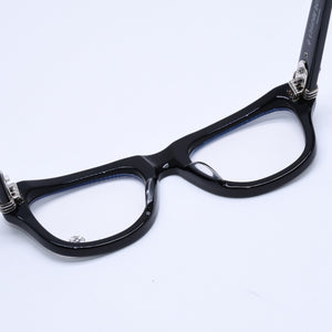 CHROME HEARTS クロムハーツ TRITITSAGAIN トライティッツアゲイン 伊達メガネ サイズ53□22-150 CHプラス クロスボール 美品 中古 4a004825