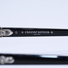 画像をギャラリービューアに読み込む, CHROME HEARTS クロムハーツ TRITITSAGAIN トライティッツアゲイン 伊達メガネ サイズ53□22-150 CHプラス クロスボール 美品 中古 4a004825