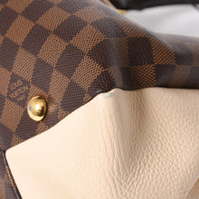 Load image into Gallery viewer, LOUIS VUITTON ルイヴィトン ブリタニー ハンドバッグ N41674 ダミエキャンバス ブラウン ベージュ ダミエエベヌ ゴールド金具 美品 中古 4a004829