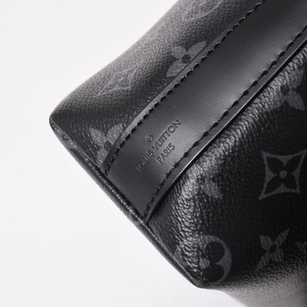 極美品 LOUIS VUITTON ルイヴィトン ディストリクトMM モノグラムエクリプス M44001 ショルダーバッグ ブラック 中古 4a004841