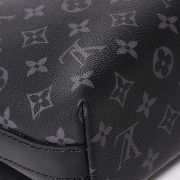 極美品 LOUIS VUITTON ルイヴィトン ディストリクトMM モノグラムエクリプス M44001 ショルダーバッグ ブラック 中古 4a004841