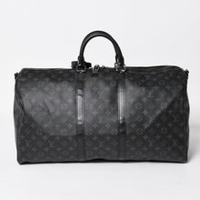 Load image into Gallery viewer, 極美品 LOUIS VUITTON ルイヴィトン ボストンバッグ キーポルバンドリエール55 モノグラムエクリプス M40605 中古 4a005016