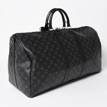 Load image into Gallery viewer, 極美品 LOUIS VUITTON ルイヴィトン ボストンバッグ キーポルバンドリエール55 モノグラムエクリプス M40605 中古 4a005016