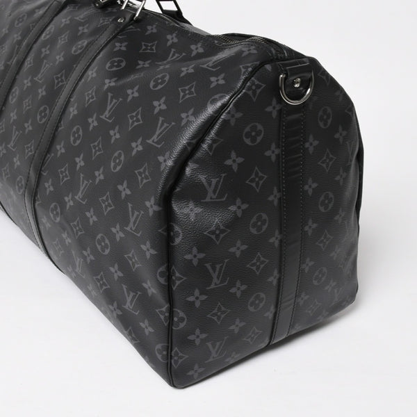 極美品 LOUIS VUITTON ルイヴィトン ボストンバッグ キーポルバンドリエール55 モノグラムエクリプス M40605 中古 4a005016