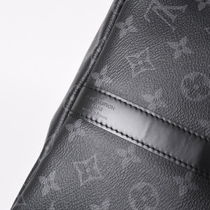 極美品 LOUIS VUITTON ルイヴィトン ボストンバッグ キーポルバンドリエール55 モノグラムエクリプス M40605 中古 4a005016