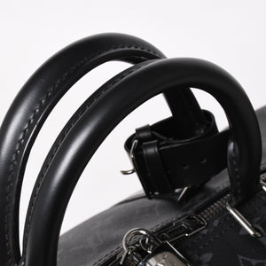 極美品 LOUIS VUITTON ルイヴィトン ボストンバッグ キーポルバンドリエール55 モノグラムエクリプス M40605 中古 4a005016