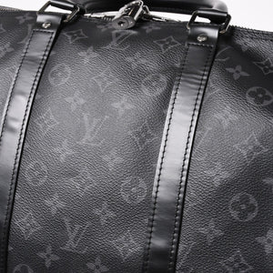 極美品 LOUIS VUITTON ルイヴィトン ボストンバッグ キーポルバンドリエール55 モノグラムエクリプス M40605 中古 4a005016
