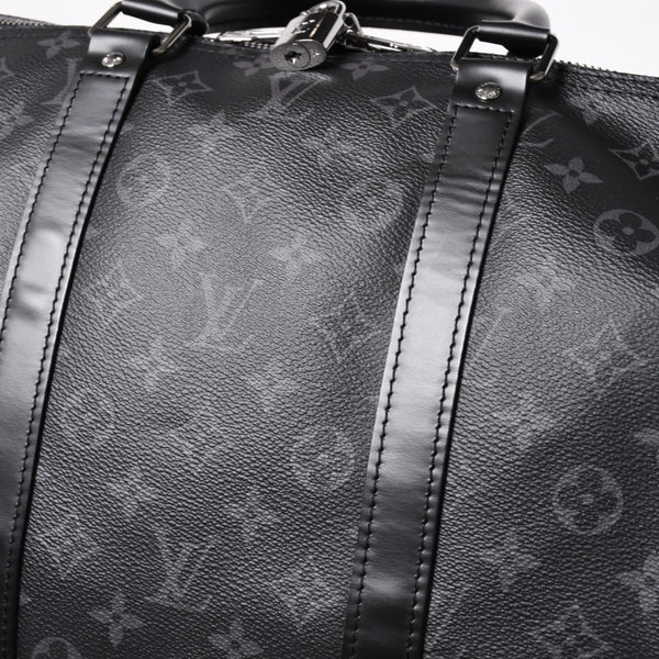 極美品 LOUIS VUITTON ルイヴィトン ボストンバッグ キーポルバンドリエール55 モノグラムエクリプス M40605 中古 4a005016