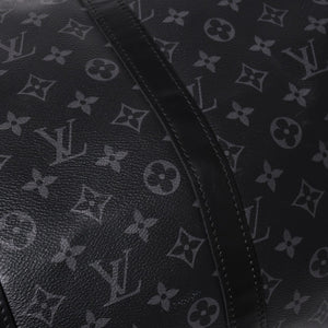 極美品 LOUIS VUITTON ルイヴィトン ボストンバッグ キーポルバンドリエール55 モノグラムエクリプス M40605 中古 4a005016