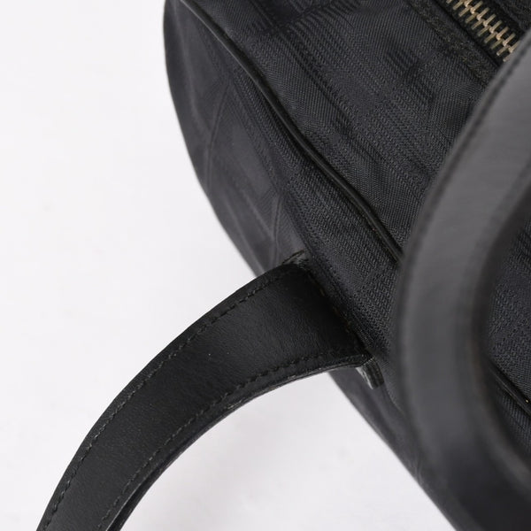 CHANEL シャネル ニュートラベルライン ミニハンドバッグ A15828 7番台 ブラック ココマーク ナイロンジャガード ゴールド金具 美品 中古 4a005810