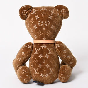 新品同様 LOUIS VUITTON ルイヴィトン 21SS Doudou Teddy Bear ドゥドゥ テディ ベア GI0739 モノグラム ヴァージル アブロー 中古 4a005039