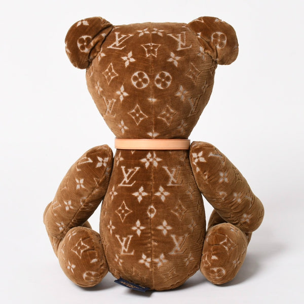 新品同様 LOUIS VUITTON ルイヴィトン 21SS Doudou Teddy Bear ドゥドゥ テディ ベア GI0739 モノグラム ヴァージル アブロー 中古 4a005039