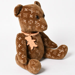新品同様 LOUIS VUITTON ルイヴィトン 21SS Doudou Teddy Bear ドゥドゥ テディ ベア GI0739 モノグラム ヴァージル アブロー 中古 4a005039
