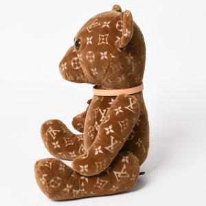 新品同様 LOUIS VUITTON ルイヴィトン 21SS Doudou Teddy Bear ドゥドゥ テディ ベア GI0739 モノグラム ヴァージル アブロー 中古 4a005039