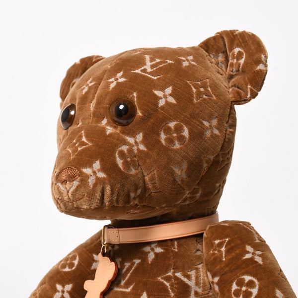 新品同様 LOUIS VUITTON ルイヴィトン 21SS Doudou Teddy Bear ドゥドゥ テディ ベア GI0739 モノグラム ヴァージル アブロー 中古 4a005039