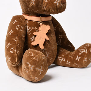 新品同様 LOUIS VUITTON ルイヴィトン 21SS Doudou Teddy Bear ドゥドゥ テディ ベア GI0739 モノグラム ヴァージル アブロー 中古 4a005039