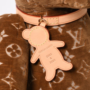 新品同様 LOUIS VUITTON ルイヴィトン 21SS Doudou Teddy Bear ドゥドゥ テディ ベア GI0739 モノグラム ヴァージル アブロー 中古 4a005039