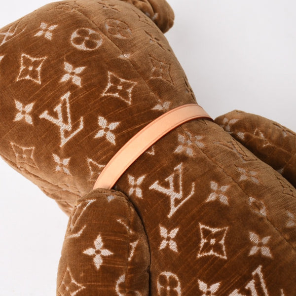 新品同様 LOUIS VUITTON ルイヴィトン 21SS Doudou Teddy Bear ドゥドゥ テディ ベア GI0739 モノグラム ヴァージル アブロー 中古 4a005039