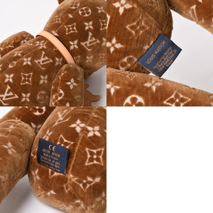 新品同様 LOUIS VUITTON ルイヴィトン 21SS Doudou Teddy Bear ドゥドゥ テディ ベア GI0739 モノグラム ヴァージル アブロー 中古 4a005039