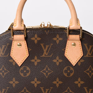LOUIS VUITTON ルイヴィトン モノグラム アルマBB ハンドバッグ M53152 ショルダー 2WAY PVC ゴールド金具 美品 中古 4a004910