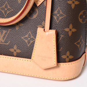 LOUIS VUITTON ルイヴィトン モノグラム アルマBB ハンドバッグ M53152 ショルダー 2WAY PVC ゴールド金具 美品 中古 4a004910