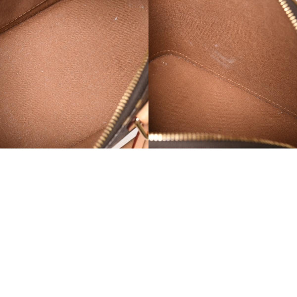 LOUIS VUITTON ルイヴィトン モノグラム アルマBB ハンドバッグ M53152 ショルダー 2WAY PVC ゴールド金具 美品 中古 4a004910