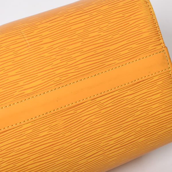 LOUIS VUITTON ルイヴィトン エピ スピーディ25 ボストンバッグ ハンドバッグ タッシリイエロー エピレザー ゴールド金具 M43019 美品 中古 4a004843